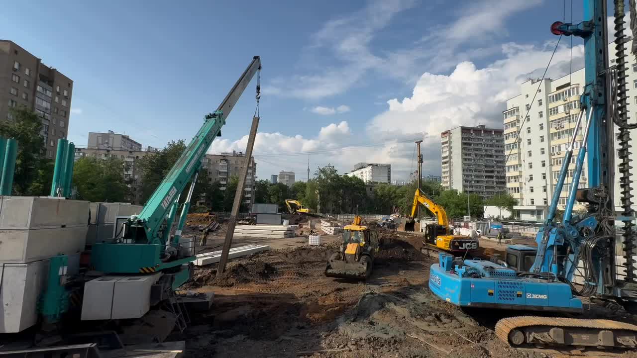 Кадр видео с объекта на Ямской